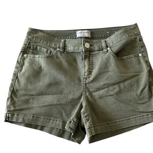 Lane Bryant Olive Shorts